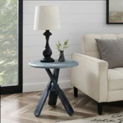 Percy Side Table Gray - Powell Company