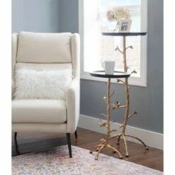 Knollwood Branch Table Set Gold - Powell Company -Side Tables Sales unnamed file 751