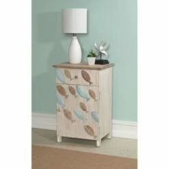 Salina Side Table White - Powell Company -Side Tables Sales unnamed file 7551