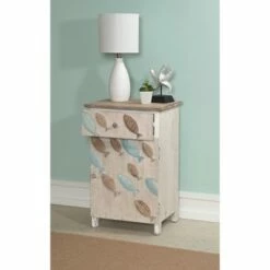 Salina Side Table White - Powell Company -Side Tables Sales unnamed file 7552