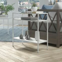 Henn& Hart Matte White Side Table - Henn&Hart -Side Tables Sales unnamed file 7587