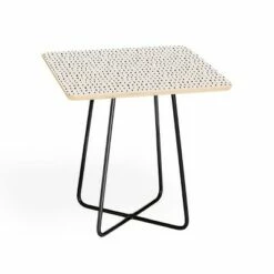 Square Holli Zollinger Adobo Rain Side Table - Deny Designs Black/gold 10 Square Holli Zollinger Adobo Rain Side Table - Deny Designs Black/gold -Side Tables Sales unnamed file 7642