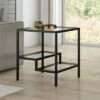Henn& Hart Metal Two Tier Side Table in Black - Henn&Hart -Side Tables Sales unnamed file 7674