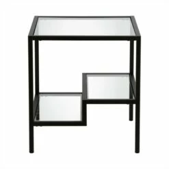 Henn& Hart Metal Two Tier Side Table in Black - Henn&Hart 11 Henn& Hart Metal Two Tier Side Table in Black - Henn&Hart -Side Tables Sales unnamed file 7675