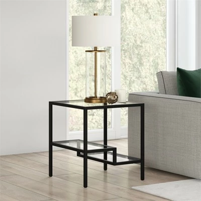 Henn& Hart Metal Two Tier Side Table in Black - Henn&Hart 10 Henn& Hart Metal Two Tier Side Table in Black - Henn&Hart - Image 8
