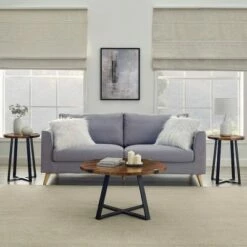 3pc Wrightson Modern Wrap Leg Occasional Table Set - Saracina Home Dark Walnut 16 3pc Wrightson Modern Wrap Leg Occasional Table Set - Saracina Home Dark Walnut -Side Tables Sales unnamed file 7694