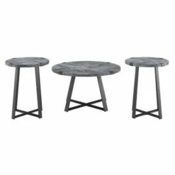 3pc Wrightson Modern Wrap Leg Occasional Table Set - Saracina Home Dark Walnut 23 3pc Wrightson Modern Wrap Leg Occasional Table Set - Saracina Home Dark Walnut -Side Tables Sales unnamed file 7701