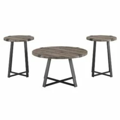 3pc Wrightson Modern Wrap Leg Occasional Table Set - Saracina Home Dark Walnut 26 3pc Wrightson Modern Wrap Leg Occasional Table Set - Saracina Home Dark Walnut -Side Tables Sales unnamed file 7704
