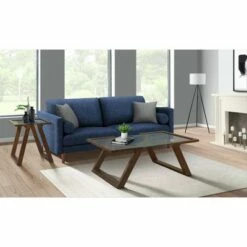 2pc Kai Occasional Table Set with Coffee and End Table Espresso - Picket House Furnishings