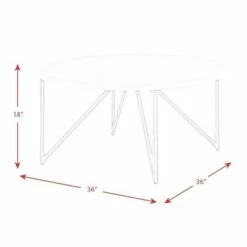 2pc Kinsler Occasional Coffee Table & End Table Set White - Picket House Furnishings -Side Tables Sales unnamed file 7811