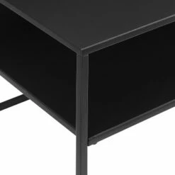 4pc Braxton Coffee Table Set - Coffee Table, Console Table and 2 End Tables Matte Black - Crosley -Side Tables Sales unnamed file 7827