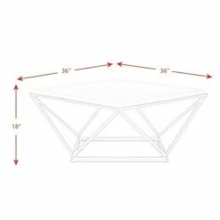 2pc Conner Occasional Coffee Table & End Table Set White - Picket House Furnishings -Side Tables Sales unnamed file 7843