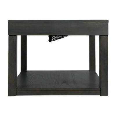 3pc Merle Coffee with Lift Top and 2 End Tables Dark Brown - Picket House Furnishings 6 3pc Merle Coffee with Lift Top and 2 End Tables Dark Brown - Picket House Furnishings - Image 4