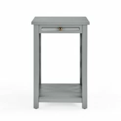 36" Middlebury Coffee Table and End Table with Tray - Alaterre Furniture White -Side Tables Sales unnamed file 7897