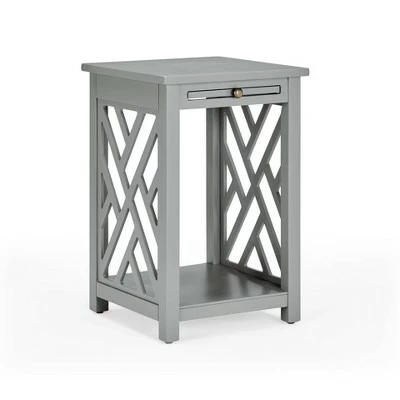 36" Middlebury Coffee Table, End Table with Tray and Console Table - Alaterre Furniture White 21 36" Middlebury Coffee Table, End Table with Tray and Console Table - Alaterre Furniture White - Image 19