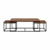 Powell Company Emmie Coffee Table with 2 End Tables - Powell Black -Side Tables Sales unnamed file 8008