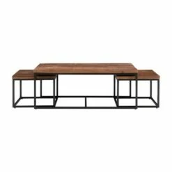 Powell Company Emmie Coffee Table with 2 End Tables - Powell Black