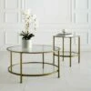2pc Aimee Coffee Table Set - Crosley Gold -Side Tables Sales unnamed file 8041