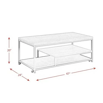 3pc Aspen Occasional Cocktail Table Set Gray - Picket House Furnishings 13 3pc Aspen Occasional Cocktail Table Set Gray - Picket House Furnishings - Image 11