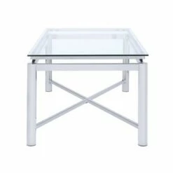 2pc Monroe Occasional Table Set Clear - Picket House Furnishings