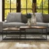 2pc Fondaine Nesting Coffee Table Set Natural Oak - HOMES: Inside + Out -Side Tables Sales unnamed file 8206