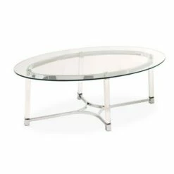 3pc Sophia Occasional Table Set Clear - Picket House Furnishings