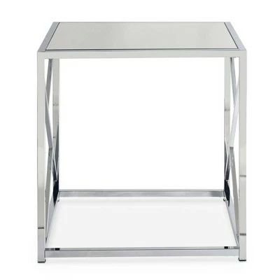 3pc Stella Occasional Table Set Chrome - Picket House Furnishings 4 3pc Stella Occasional Table Set Chrome - Picket House Furnishings - Image 2