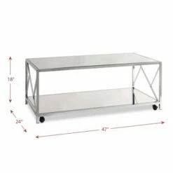 3pc Stella Occasional Table Set Chrome - Picket House Furnishings 20 3pc Stella Occasional Table Set Chrome - Picket House Furnishings -Side Tables Sales unnamed file 8361