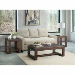 3pc Drew Occasional Table Set Brown - Picket House Furnishings