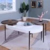 2pc Ardenna Table Set - miBasics Sand Black/dark Walnut/white High Gloss -Side Tables Sales unnamed file 8410
