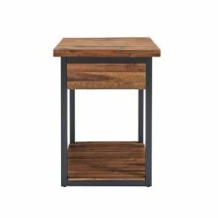 Claremont Rustic Wood Coffee Table and 2 End Tables Black - Alaterre Furniture -Side Tables Sales unnamed file 8435