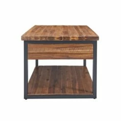 Claremont Rustic Wood Coffee Table and 2 End Tables Black - Alaterre Furniture -Side Tables Sales unnamed file 8440