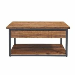 Claremont Rustic Wood Coffee Table and 2 End Tables Black - Alaterre Furniture -Side Tables Sales unnamed file 8441