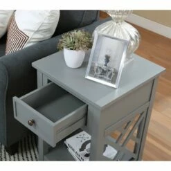 36" Middlebury Coffee Table, End Table and Console Table - Alaterre Furniture Gray 30 36" Middlebury Coffee Table, End Table and Console Table - Alaterre Furniture Gray -Side Tables Sales unnamed file 8472
