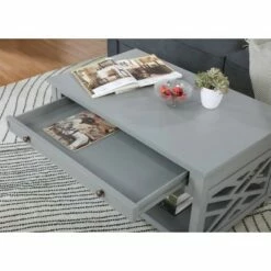 36" Middlebury Coffee Table, End Table and Console Table - Alaterre Furniture Gray 31 36" Middlebury Coffee Table, End Table and Console Table - Alaterre Furniture Gray -Side Tables Sales unnamed file 8473