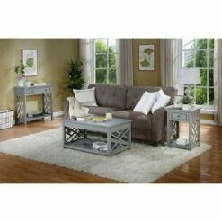 36" Middlebury Coffee Table, End Table and Console Table - Alaterre Furniture Gray 36 36" Middlebury Coffee Table, End Table and Console Table - Alaterre Furniture Gray -Side Tables Sales unnamed file 8478