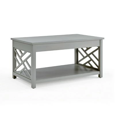 36" Middlebury Coffee Table, End Table and Console Table - Alaterre Furniture Gray 23 36" Middlebury Coffee Table, End Table and Console Table - Alaterre Furniture Gray - Image 21