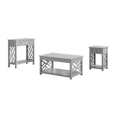 36" Middlebury Coffee Table, End Table and Console Table - Alaterre Furniture Gray 26 36" Middlebury Coffee Table, End Table and Console Table - Alaterre Furniture Gray - Image 24