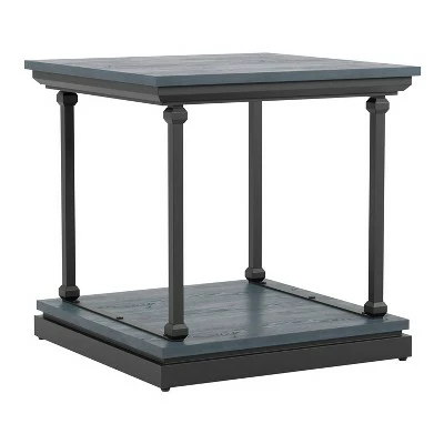 2pc Tullymore Coffee and End Table Set - miBasics Dark Oak/black 5 2pc Tullymore Coffee and End Table Set - miBasics Dark Oak/black - Image 3