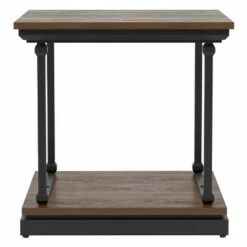 2pc Tullymore Coffee and End Table Set - miBasics Dark Oak/black 16 2pc Tullymore Coffee and End Table Set - miBasics Dark Oak/black -Side Tables Sales unnamed file 8520