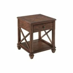 4pc Bridgton Wood Living Room Set Red - Alaterre Furniture -Side Tables Sales unnamed file 8603