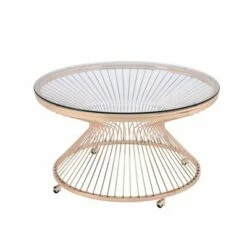 2pc Poppy Occasional Table Set - Picket House Furnishings Silver