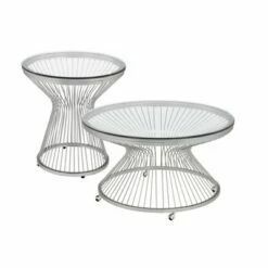 2pc Poppy Occasional Table Set - Picket House Furnishings Silver -Side Tables Sales unnamed file 8620