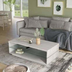 3pc Welnick Coffee Table Set White Oak - miBasics -Side Tables Sales unnamed file 8646