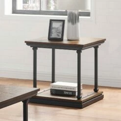 3pc Tullymore Coffee Table Set - miBasics Antique Gray/black -Side Tables Sales unnamed file 8660