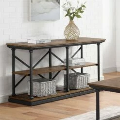 3pc Tullymore Coffee Table Set - miBasics Antique Gray/black -Side Tables Sales unnamed file 8661