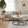 Room & Joy Claret Nesting Coffee and End Table Bundle Ivory Pine/Black Metal - Room & Joy 2 Room & Joy Claret Nesting Coffee and End Table Bundle Ivory Pine/Black Metal - Room & Joy -Side Tables Sales unnamed file 8695