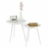 Yorkshire Home Nesting End Tables with Tray Top - Lavish Home White -Side Tables Sales unnamed file 8708