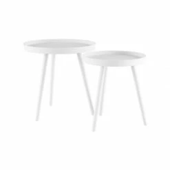 Yorkshire Home Nesting End Tables with Tray Top - Lavish Home White 16 Yorkshire Home Nesting End Tables with Tray Top - Lavish Home White -Side Tables Sales unnamed file 8714