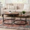 Powell Company Woodruff Nesting Coffee Table - Powell Brown -Side Tables Sales unnamed file 8716